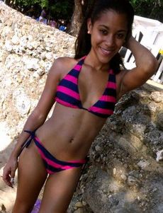Sexy latina teens in bikini pics collection